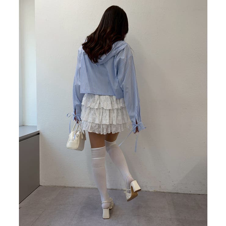 ティアードミニスカート | NICE CLAUP / OLIVE des OLIVE　OUTLET | 詳細画像15 