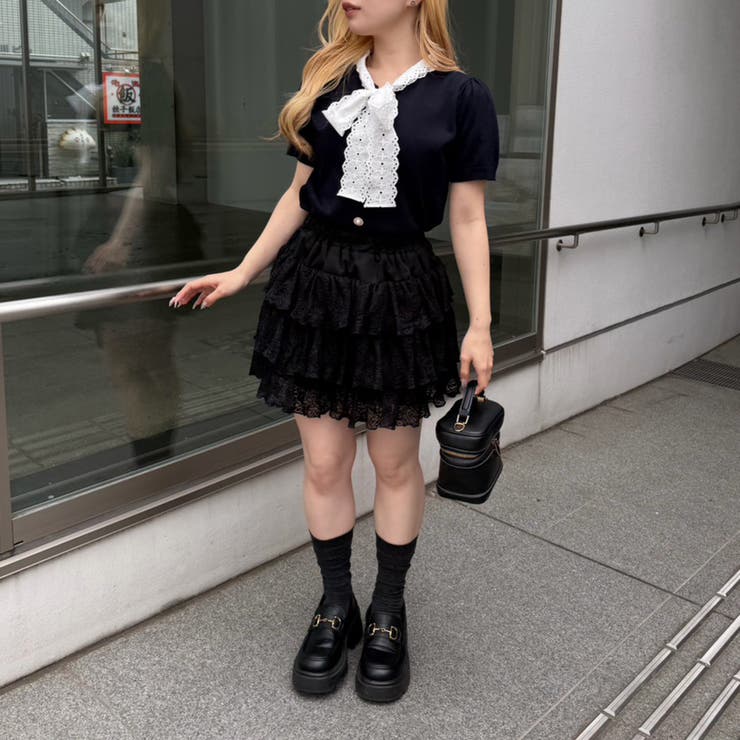 ティアードミニスカート | NICE CLAUP / OLIVE des OLIVE　OUTLET | 詳細画像23 