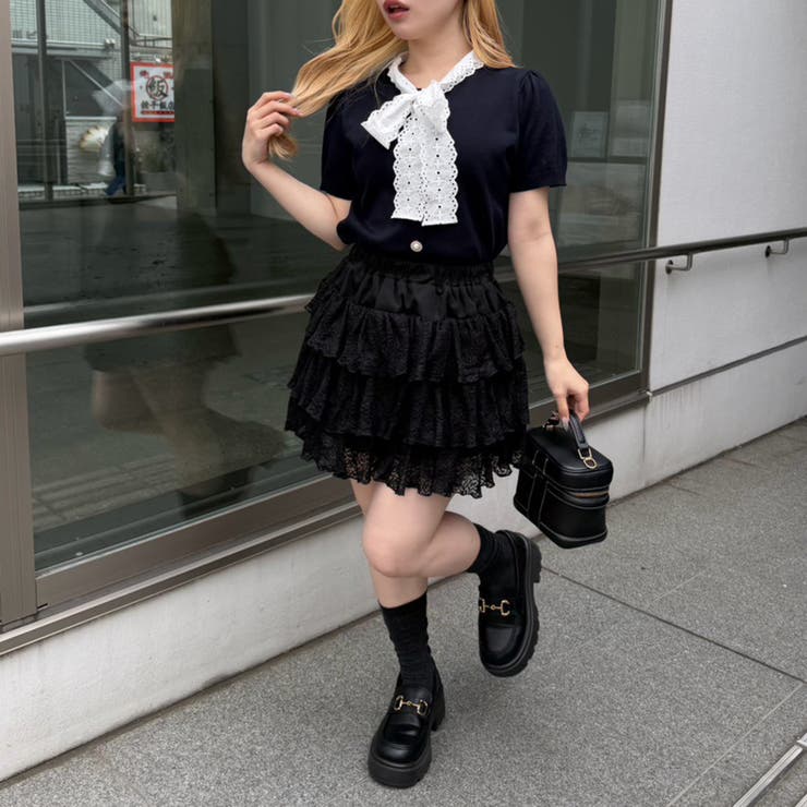 ティアードミニスカート | NICE CLAUP / OLIVE des OLIVE　OUTLET | 詳細画像30 