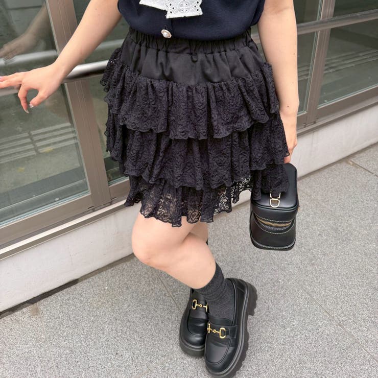 ティアードミニスカート | NICE CLAUP / OLIVE des OLIVE　OUTLET | 詳細画像33 