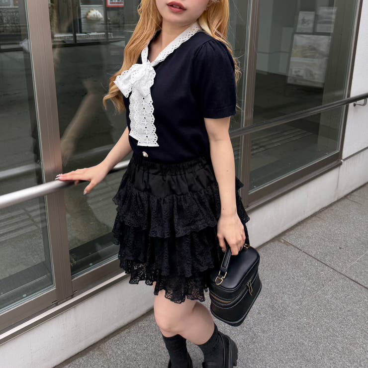 ティアードミニスカート | NICE CLAUP / OLIVE des OLIVE　OUTLET | 詳細画像36 