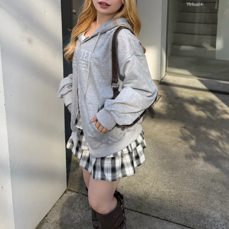 脇リボンミニスカート | NICE CLAUP / OLIVE des OLIVE　OUTLET | 詳細画像11 