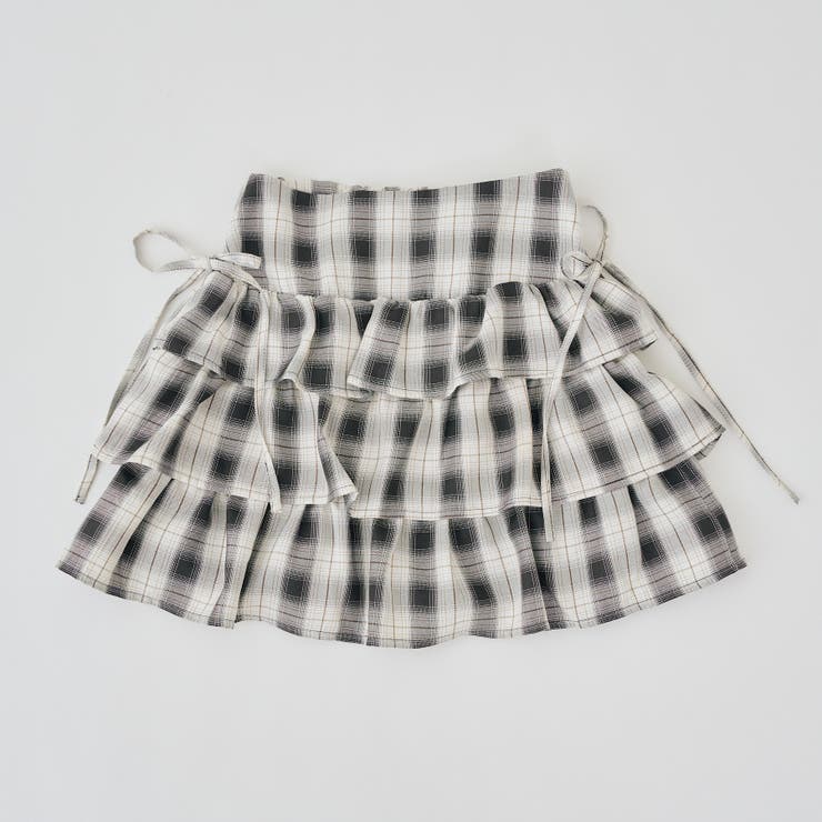 脇リボンミニスカート | NICE CLAUP / OLIVE des OLIVE　OUTLET | 詳細画像14 