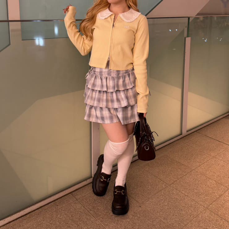 脇リボンミニスカート | NICE CLAUP / OLIVE des OLIVE　OUTLET | 詳細画像31 