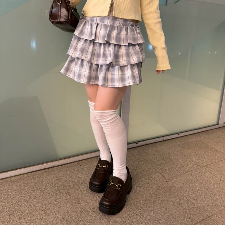 脇リボンミニスカート | NICE CLAUP / OLIVE des OLIVE　OUTLET | 詳細画像33 