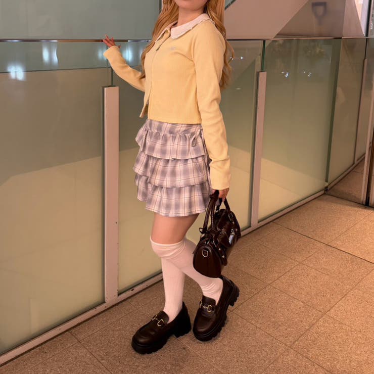 脇リボンミニスカート | NICE CLAUP / OLIVE des OLIVE　OUTLET | 詳細画像36 