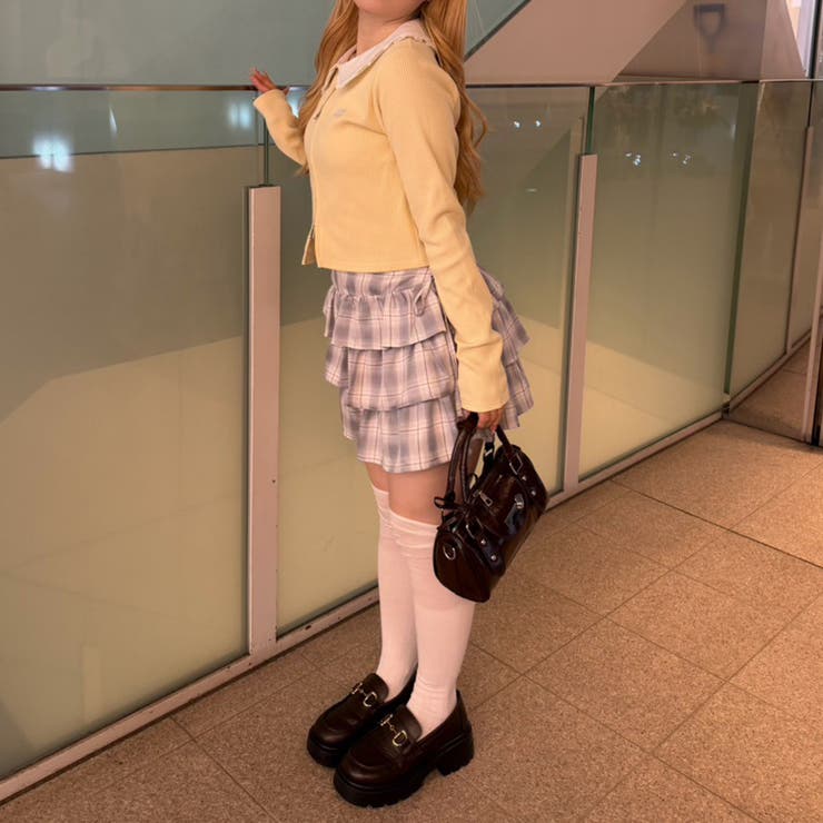 脇リボンミニスカート | NICE CLAUP / OLIVE des OLIVE　OUTLET | 詳細画像37 