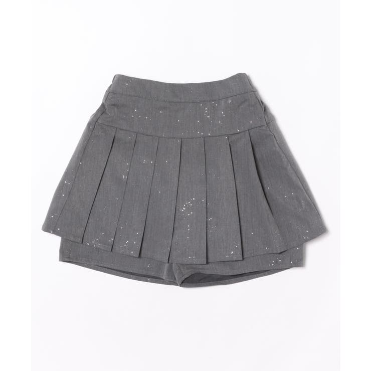 チャコール | キラキラプリーツスカパン | NICE CLAUP / OLIVE des OLIVE　OUTLET