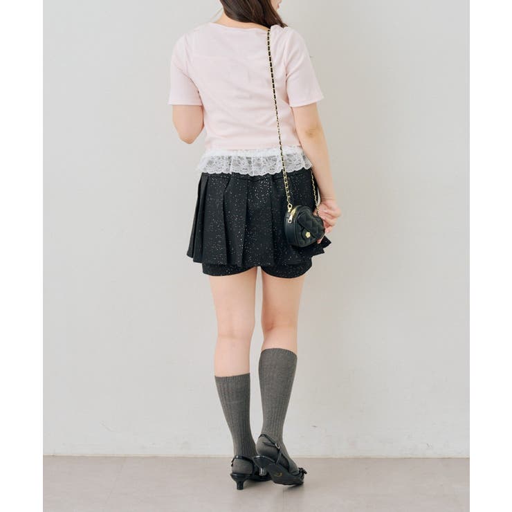 キラキラプリーツスカパン | NICE CLAUP / OLIVE des OLIVE　OUTLET | 詳細画像15 