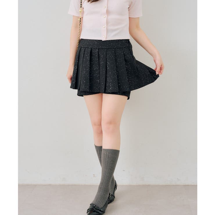 キラキラプリーツスカパン | NICE CLAUP / OLIVE des OLIVE　OUTLET | 詳細画像18 