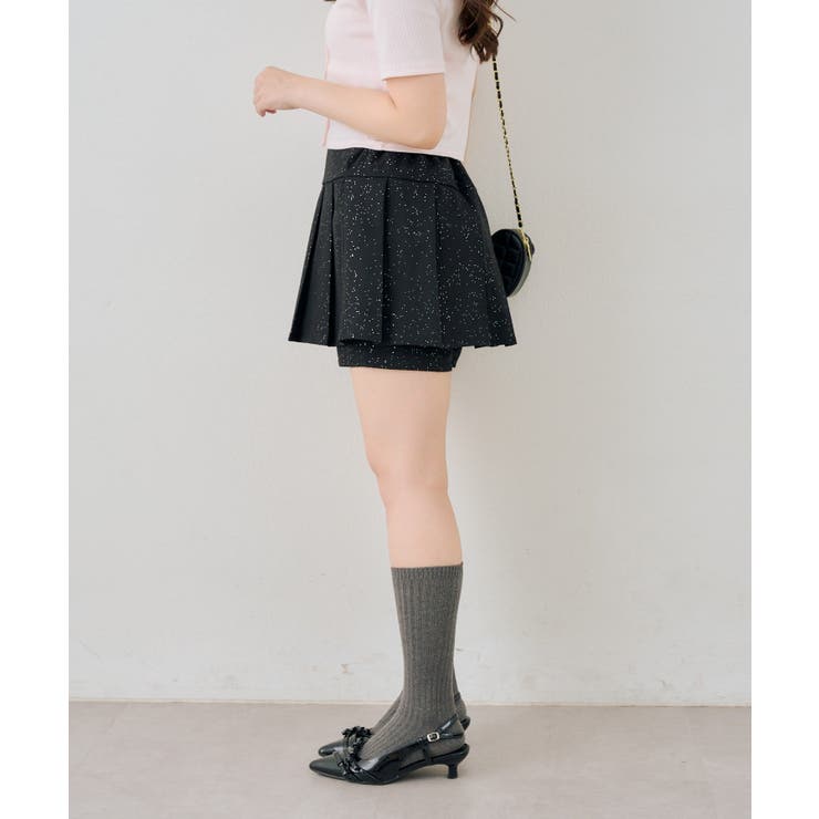 キラキラプリーツスカパン | NICE CLAUP / OLIVE des OLIVE　OUTLET | 詳細画像19 