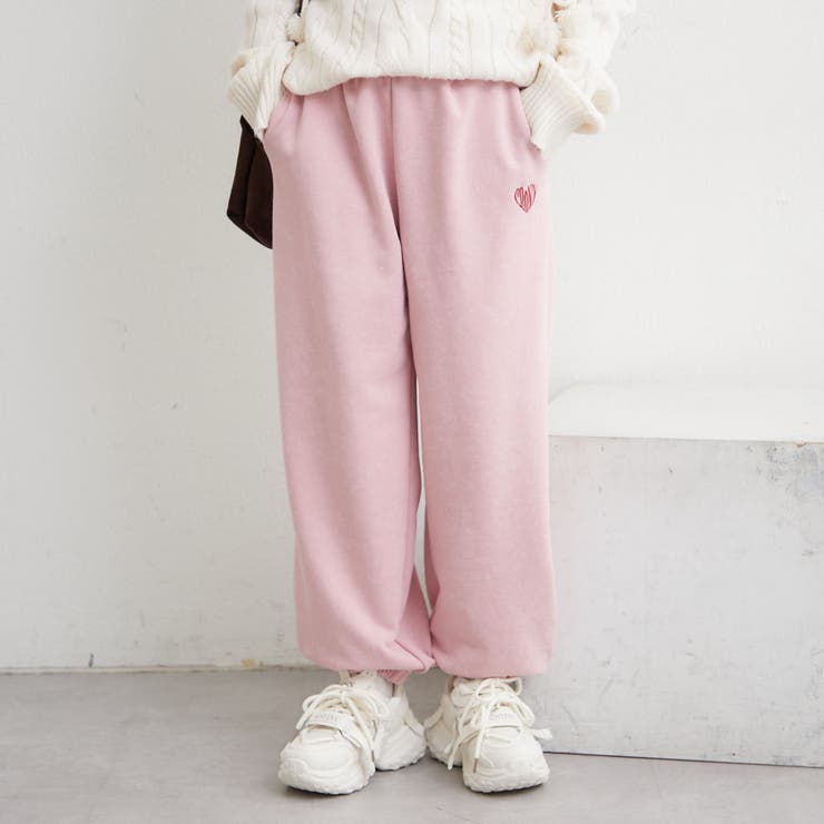 【セットアップ対応】ピグメント風スウェットパンツ | RMAF　NICE CLAUP / OLIVE des OLIVE | 詳細画像9 