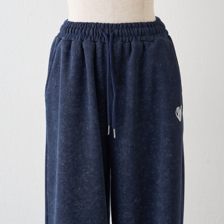 【セットアップ対応】ピグメント風スウェットパンツ | RMAF　NICE CLAUP / OLIVE des OLIVE | 詳細画像4 