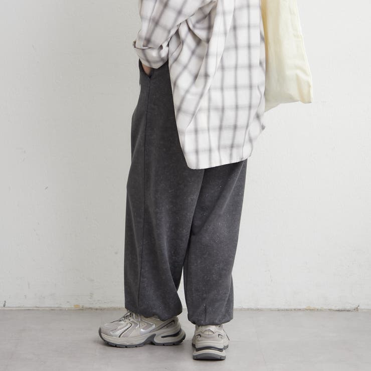 【セットアップ対応】ピグメント風スウェットパンツ | RMAF　NICE CLAUP / OLIVE des OLIVE | 詳細画像19 