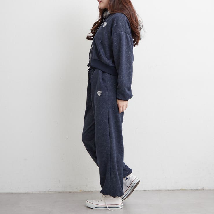 【セットアップ対応】ピグメント風スウェットパンツ | RMAF　NICE CLAUP / OLIVE des OLIVE | 詳細画像5 