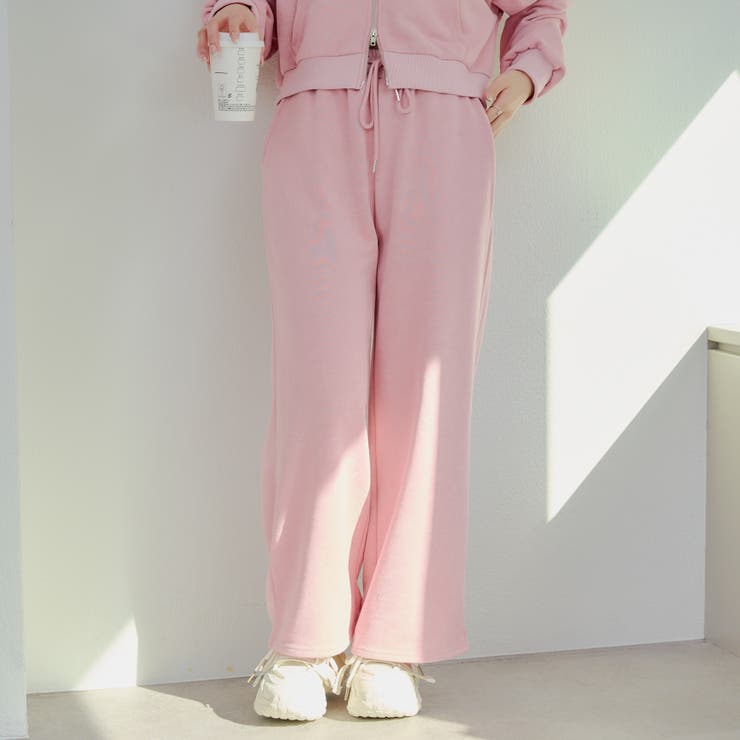 【セットアップ対応】バックロゴラインストーン付スウェットパンツ | RMAF　NICE CLAUP / OLIVE des OLIVE | 詳細画像20 