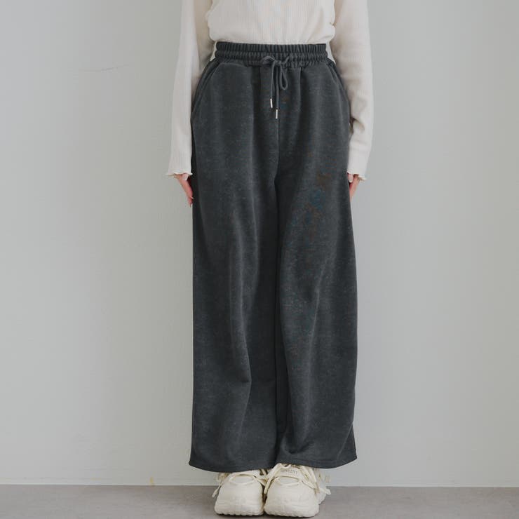 【セットアップ対応】バックロゴラインストーン付スウェットパンツ | RMAF　NICE CLAUP / OLIVE des OLIVE | 詳細画像36 