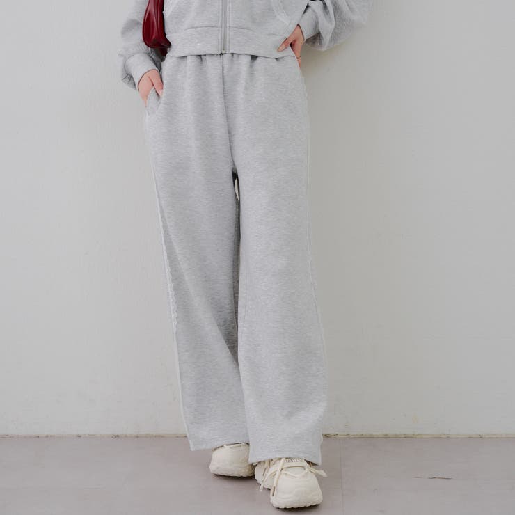 【セットアップ対応】サイドレーススウェットパンツ | RMAF　NICE CLAUP / OLIVE des OLIVE | 詳細画像33 