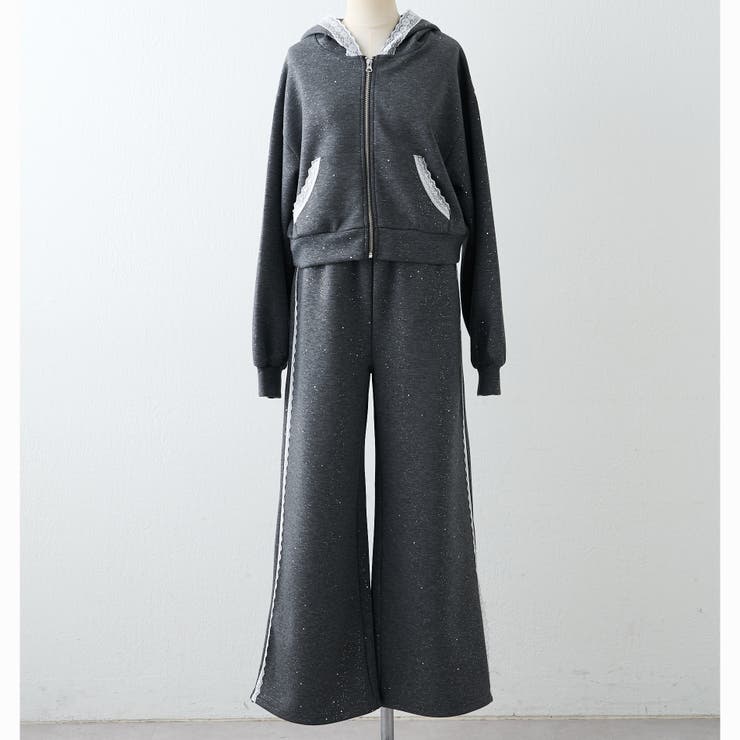 【セットアップ対応】サイドレーススウェットパンツ | RMAF　NICE CLAUP / OLIVE des OLIVE | 詳細画像53 