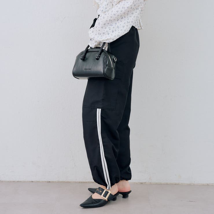 脇ライン入りカーゴパンツ | RMAF　NICE CLAUP / OLIVE des OLIVE | 詳細画像20 