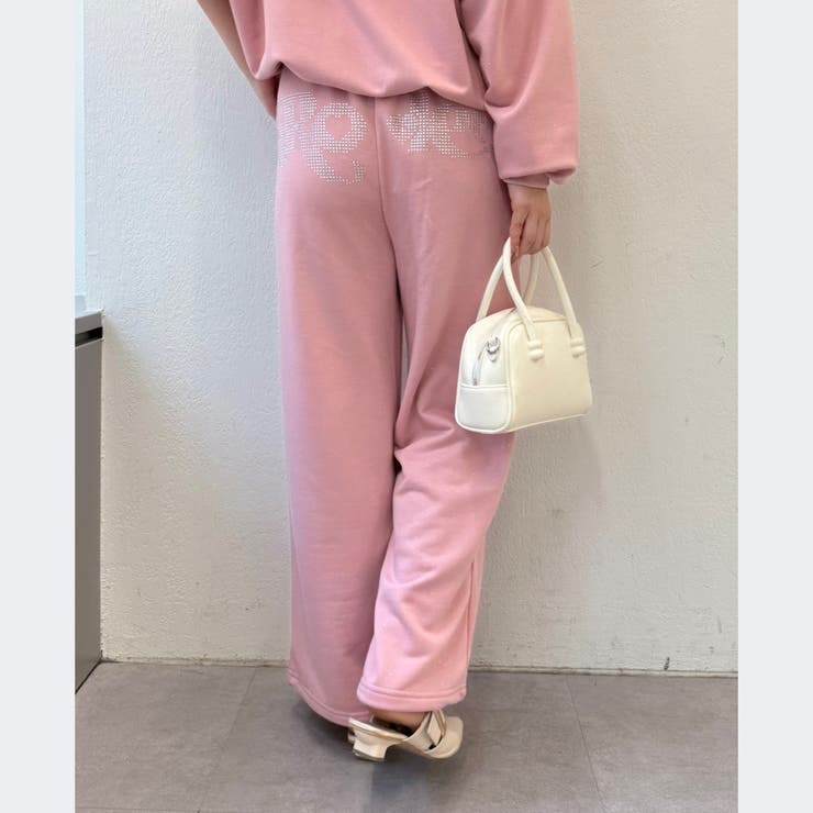 【セットアップ対応】キラキラスウェットパンツ | NICE CLAUP / OLIVE des OLIVE　OUTLET | 詳細画像16 