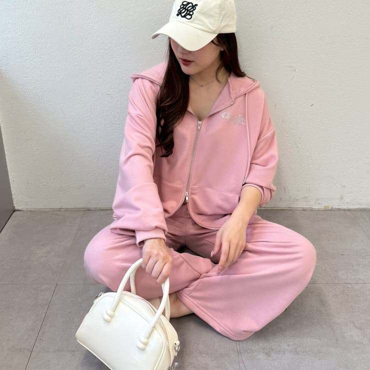 【セットアップ対応】キラキラスウェットパンツ | NICE CLAUP / OLIVE des OLIVE　OUTLET | 詳細画像23 