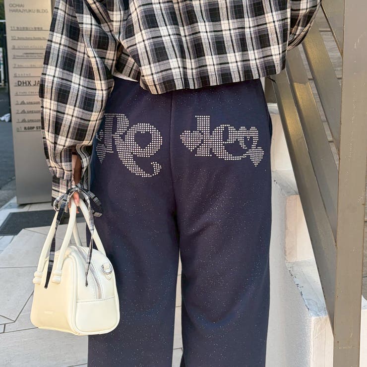 【セットアップ対応】キラキラスウェットパンツ | NICE CLAUP / OLIVE des OLIVE　OUTLET | 詳細画像47 