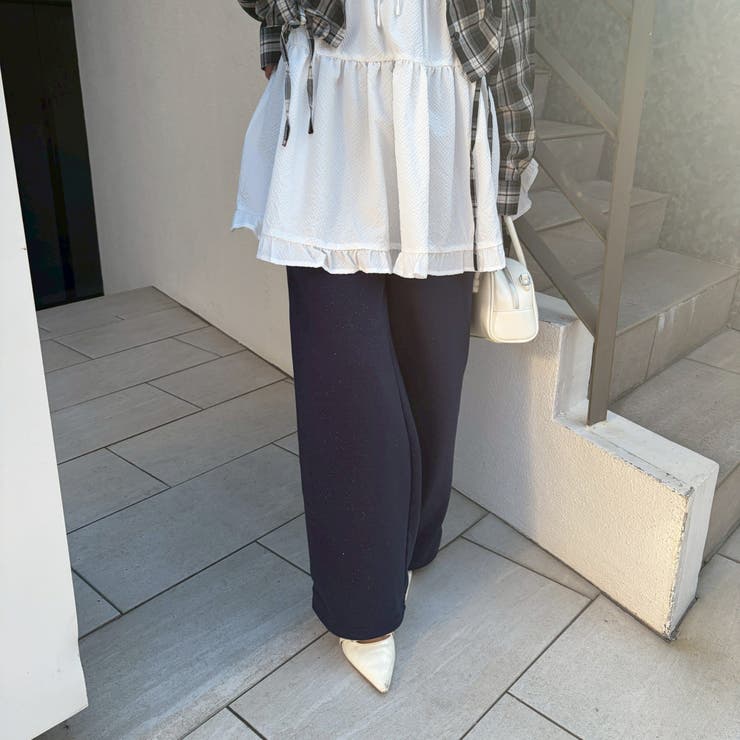 【セットアップ対応】キラキラスウェットパンツ | NICE CLAUP / OLIVE des OLIVE　OUTLET | 詳細画像55 