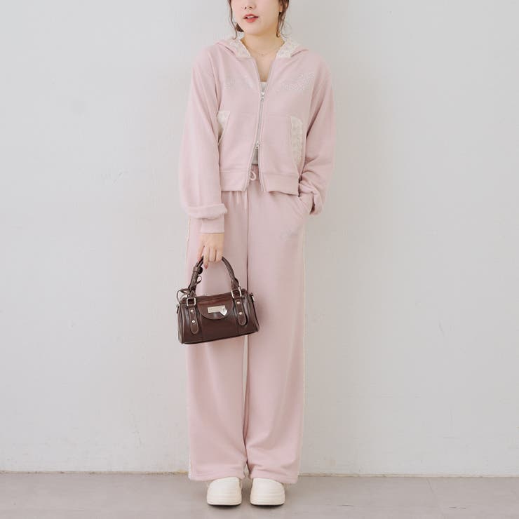 【セットアップ対応】レース付スウェットパンツ | RMAF　NICE CLAUP / OLIVE des OLIVE | 詳細画像7 