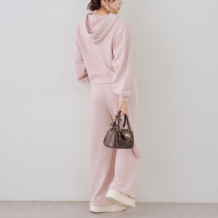 【セットアップ対応】レース付スウェットパンツ | RMAF　NICE CLAUP / OLIVE des OLIVE | 詳細画像10 