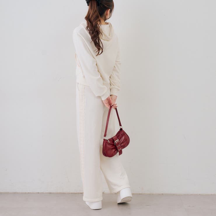 【セットアップ対応】レース付スウェットパンツ | RMAF　NICE CLAUP / OLIVE des OLIVE | 詳細画像19 