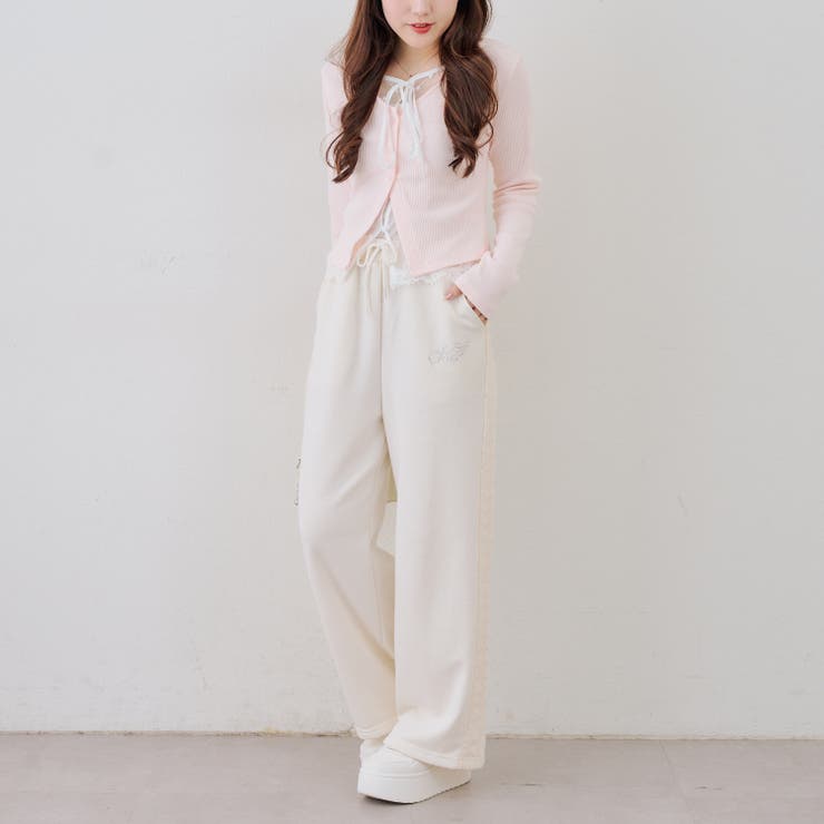 【セットアップ対応】レース付スウェットパンツ | RMAF　NICE CLAUP / OLIVE des OLIVE | 詳細画像21 