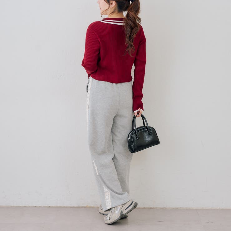 【セットアップ対応】レース付スウェットパンツ | RMAF　NICE CLAUP / OLIVE des OLIVE | 詳細画像29 