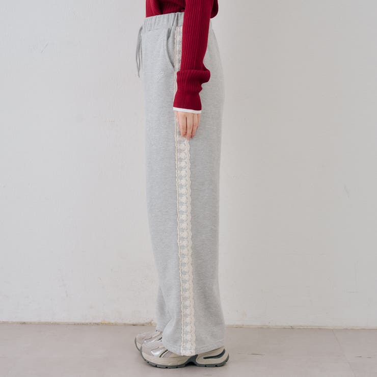 【セットアップ対応】レース付スウェットパンツ | RMAF　NICE CLAUP / OLIVE des OLIVE | 詳細画像31 