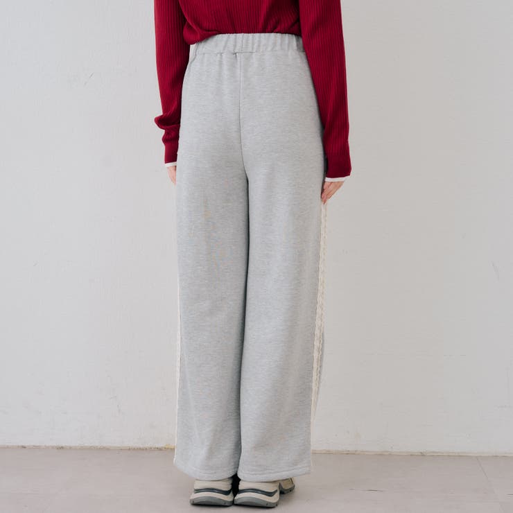 【セットアップ対応】レース付スウェットパンツ | RMAF　NICE CLAUP / OLIVE des OLIVE | 詳細画像32 