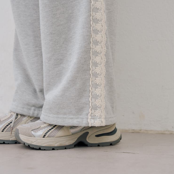 【セットアップ対応】レース付スウェットパンツ | RMAF　NICE CLAUP / OLIVE des OLIVE | 詳細画像36 