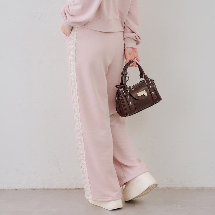 【セットアップ対応】レース付スウェットパンツ | RMAF　NICE CLAUP / OLIVE des OLIVE | 詳細画像6 