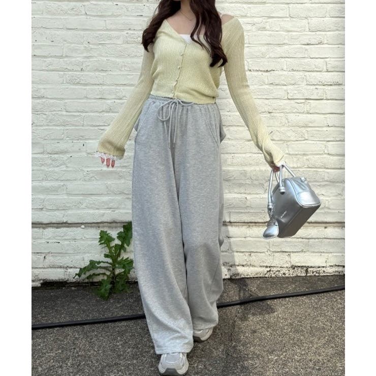 後ろ姿までかわいい！リボン付きバレルカットパンツ | NICE CLAUP / OLIVE des OLIVE　OUTLET | 詳細画像9 