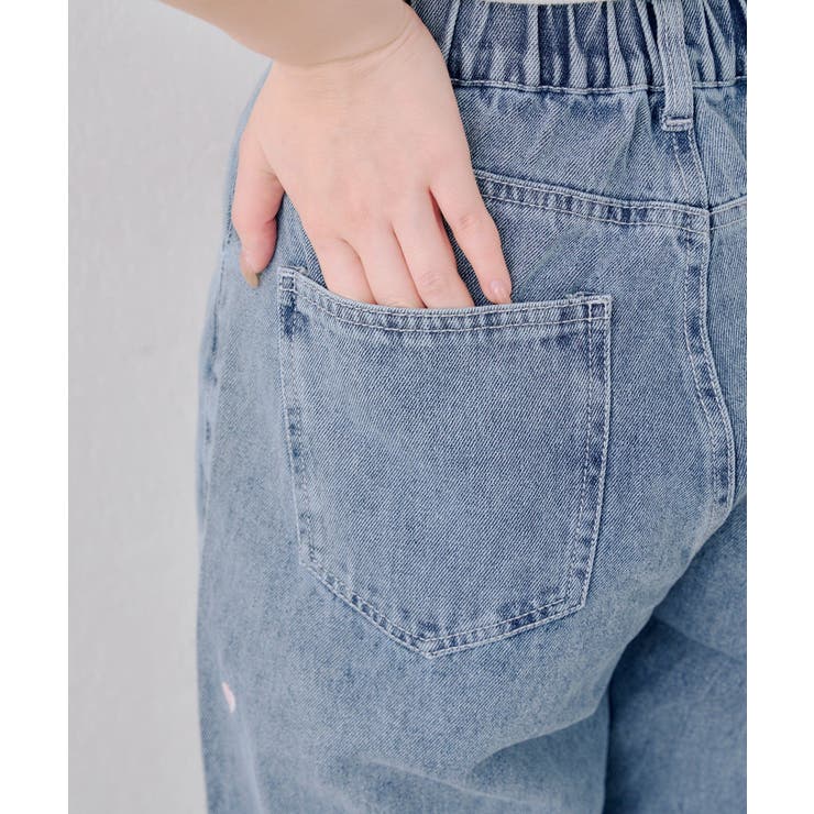 刺繍アソートデニムパンツ | NICE CLAUP / OLIVE des OLIVE　OUTLET | 詳細画像18 