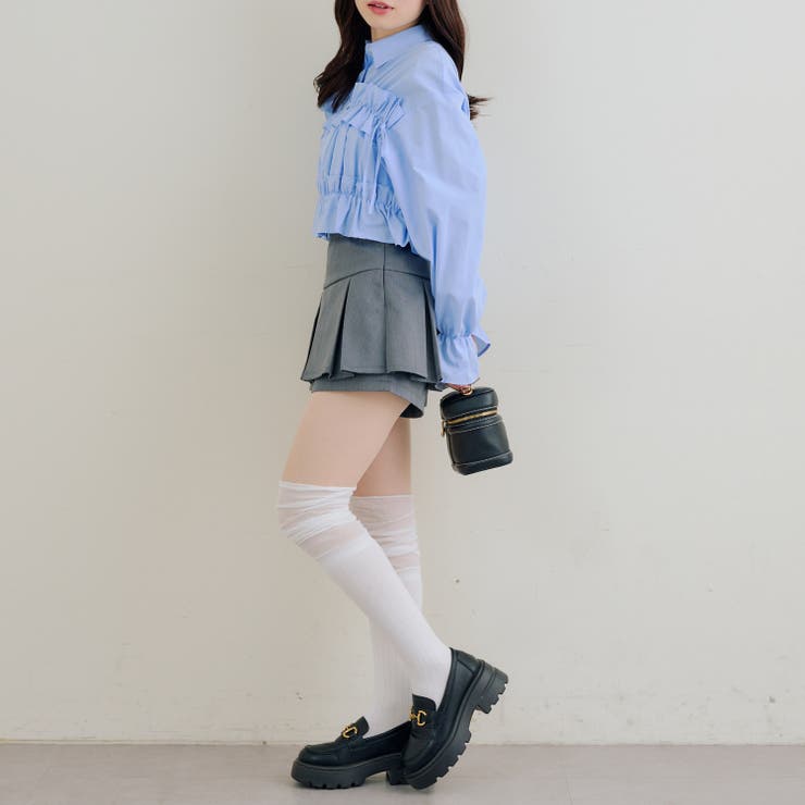 フリルショートブラウス | RMAF　NICE CLAUP / OLIVE des OLIVE | 詳細画像7 