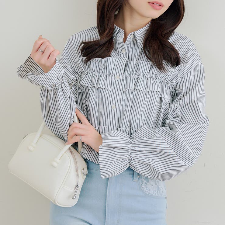 フリルショートブラウス | RMAF　NICE CLAUP / OLIVE des OLIVE | 詳細画像18 