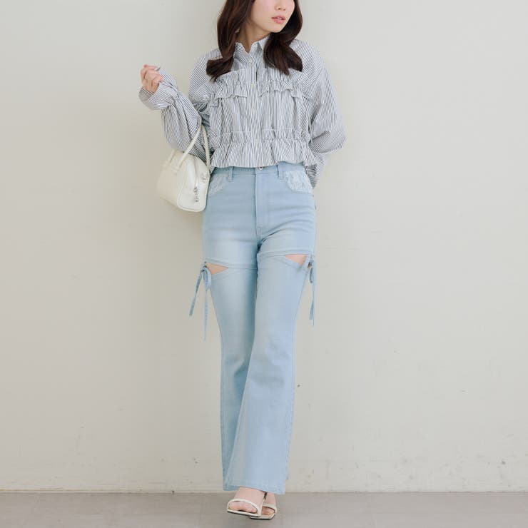 フリルショートブラウス | RMAF　NICE CLAUP / OLIVE des OLIVE | 詳細画像23 