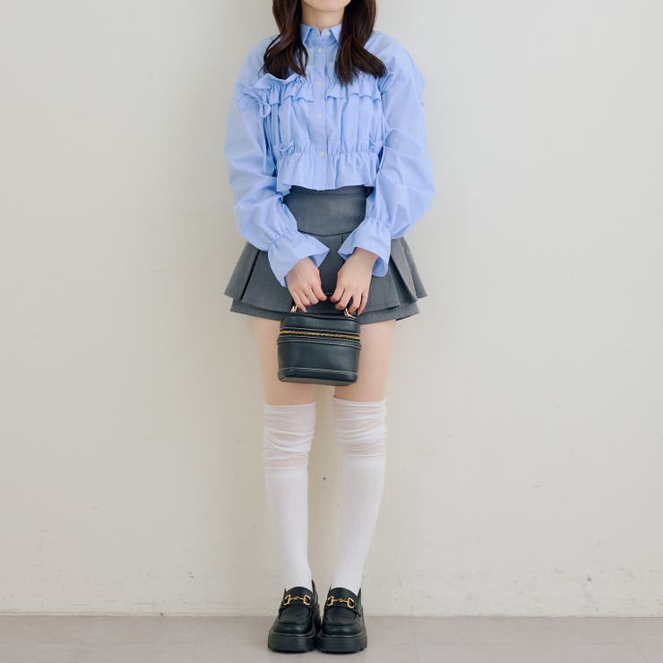 フリルショートブラウス | RMAF　NICE CLAUP / OLIVE des OLIVE | 詳細画像5 