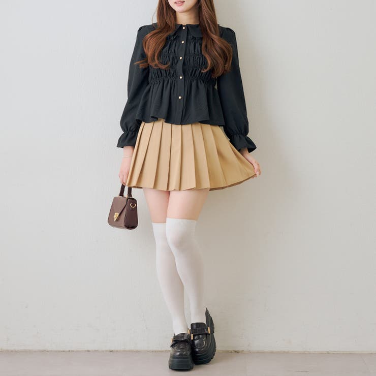 シャーリング衿付ブラウス | RMAF　NICE CLAUP / OLIVE des OLIVE | 詳細画像12 