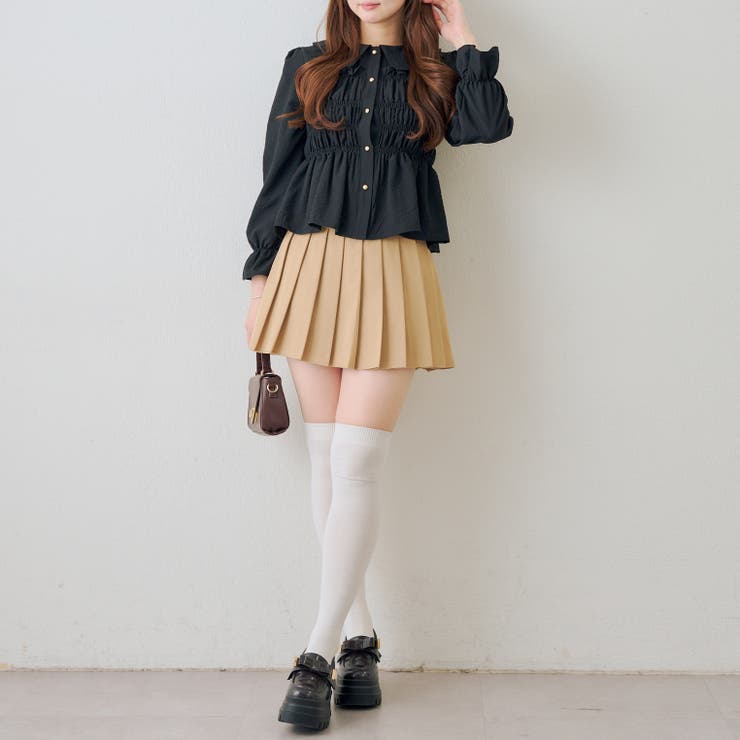 シャーリング衿付ブラウス | RMAF　NICE CLAUP / OLIVE des OLIVE | 詳細画像13 