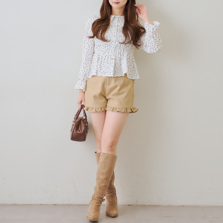 シャーリング衿付ブラウス | RMAF　NICE CLAUP / OLIVE des OLIVE | 詳細画像23 