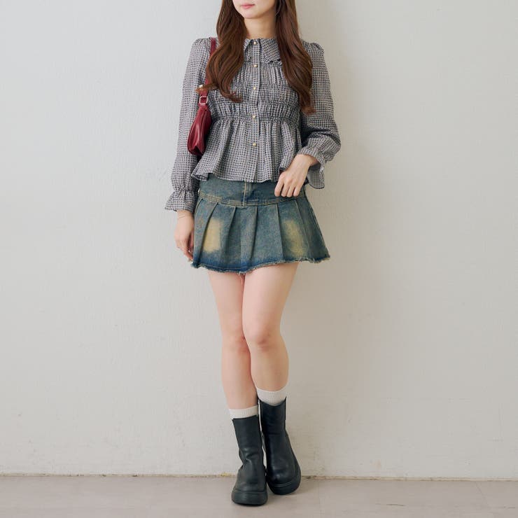 シャーリング衿付ブラウス | RMAF　NICE CLAUP / OLIVE des OLIVE | 詳細画像29 