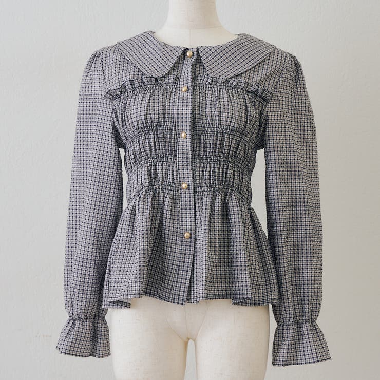 シャーリング衿付ブラウス | RMAF　NICE CLAUP / OLIVE des OLIVE | 詳細画像34 