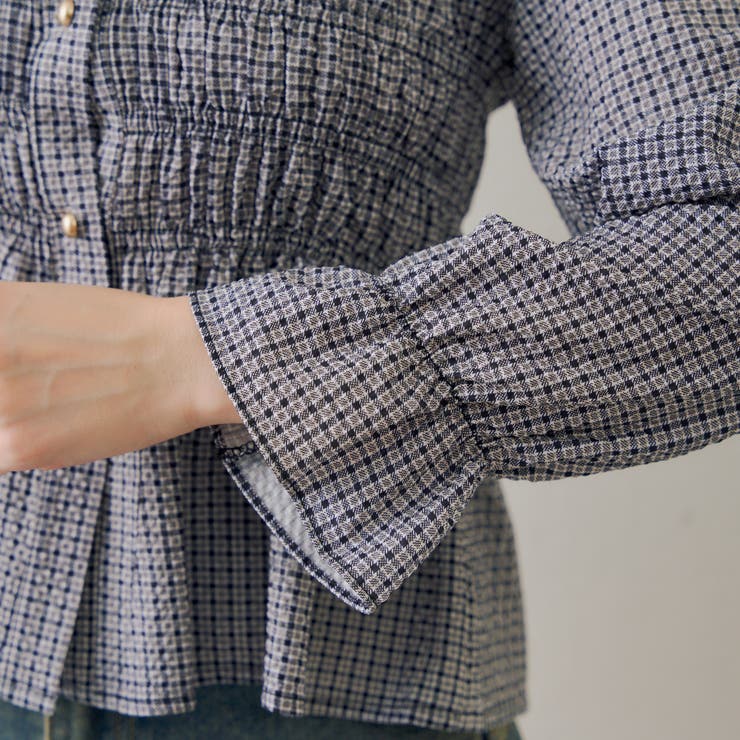 シャーリング衿付ブラウス | RMAF　NICE CLAUP / OLIVE des OLIVE | 詳細画像39 