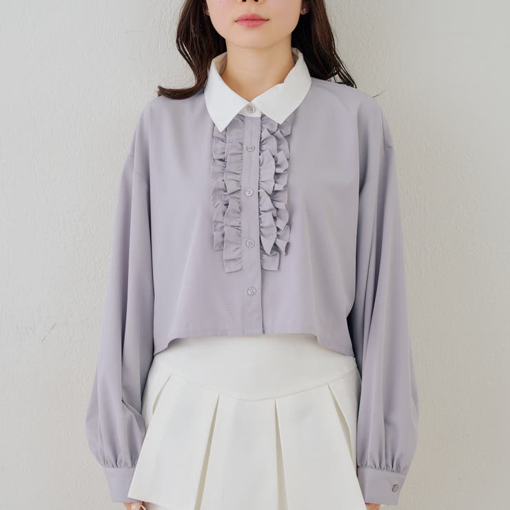 フリルブラウス | NICE CLAUP / OLIVE des OLIVE　OUTLET | 詳細画像17 